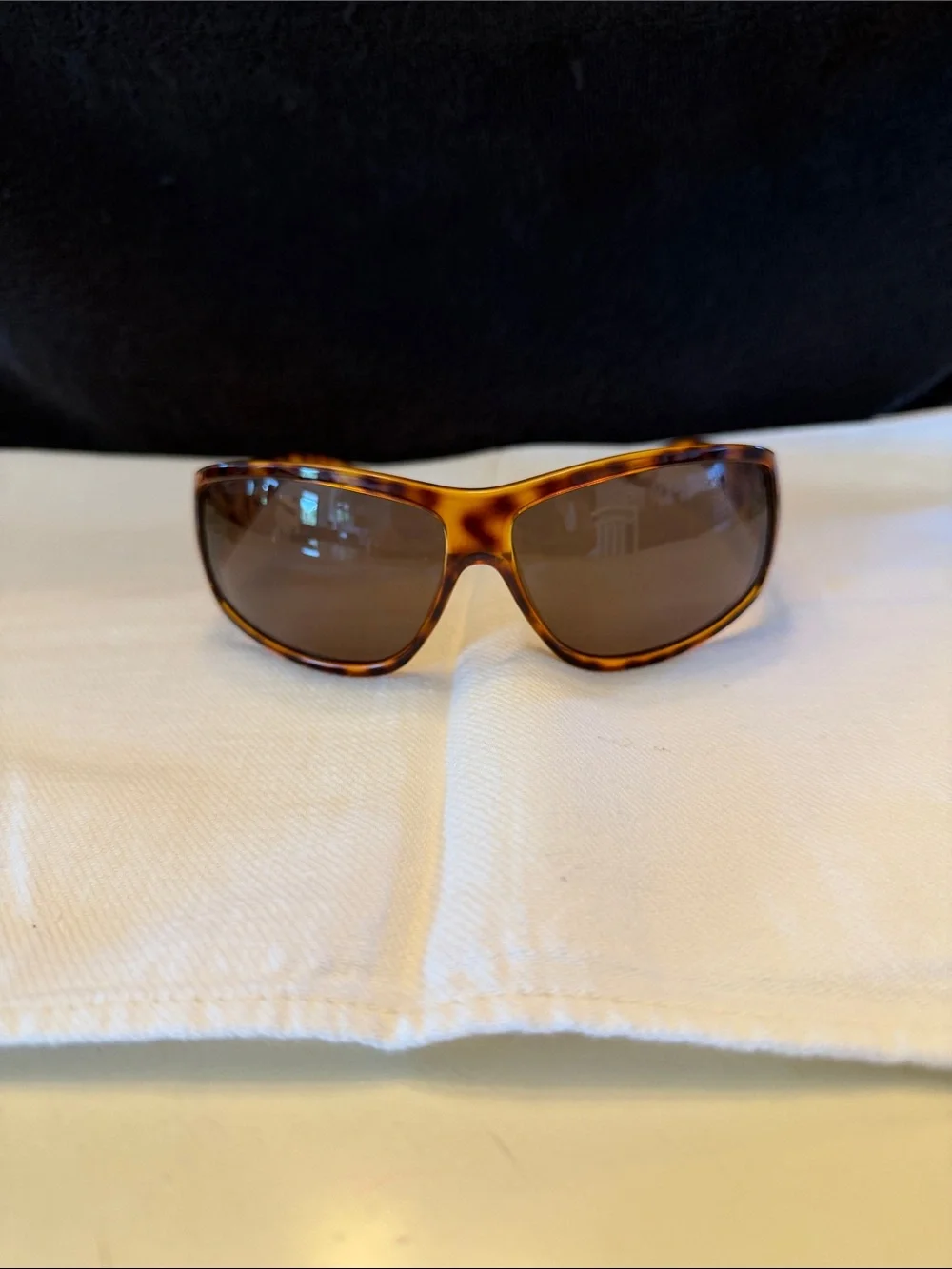 Dolce & Gabbana Tortoiseshell Frame Sunglasses with Brown Lenses